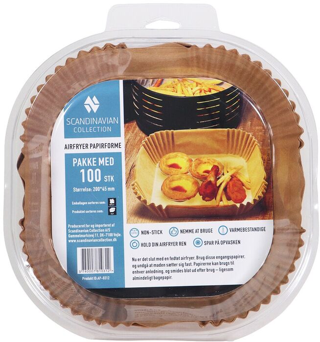Scandinavian Collection bökunarpappír fyrir lofsteikingarpott - Ferningur 100 stk 