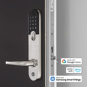 Yale Entrus Lite snjalllás - Burstað stál