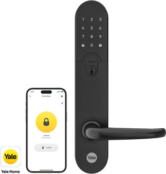 YALE Entrus Lite snjalllás - Svartur