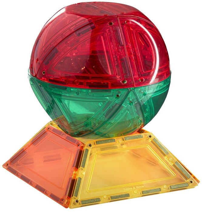 Learn & Grow Segulkubbar – Hvelfingarpakki 18 stk