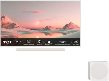 TCL 75" A300 PRO QLED sjónvarp (2024)