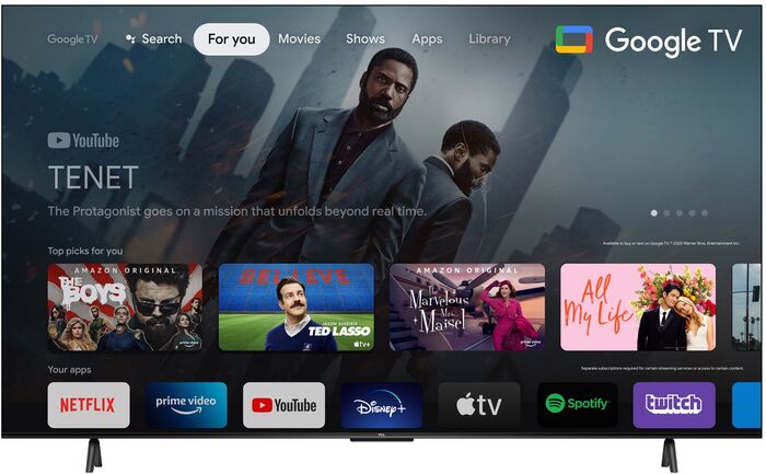 TCL 75" P635 LED sjónvarp (2022)