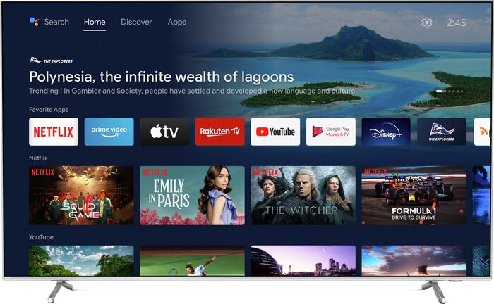 Philips 75" PUS8807 LED sjónvarp (2022)