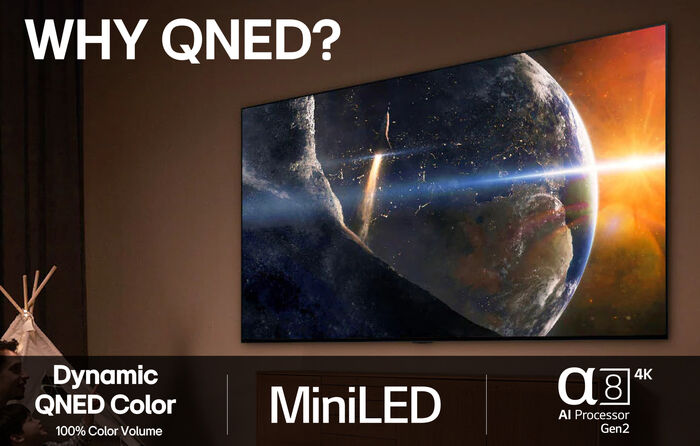 LG 75" QNED85 sjónvarp (2025)