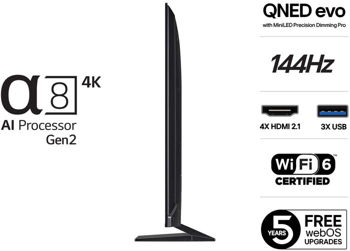 LG 75" QNED93 sjónvarp (2025)