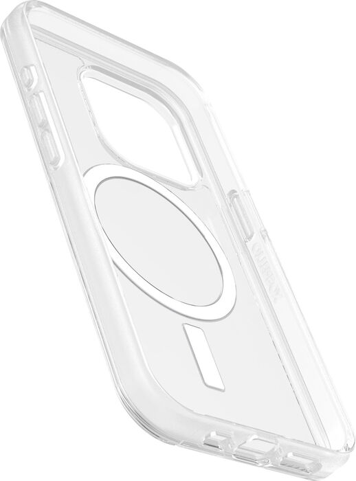 Otterbox iPhone 15 Pro Symmetry MagSafe símahulstur - Glært