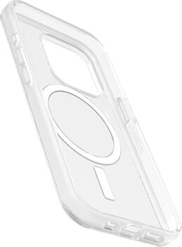 Otterbox iPhone 15 Pro Symmetry MagSafe símahulstur - Glært 