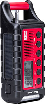 Midland ER300 trekkjanlegt útvarp - Svart/Rautt