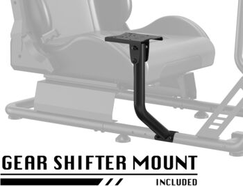 Piranha Cockpit R.S kappakstursstóll- Svartur