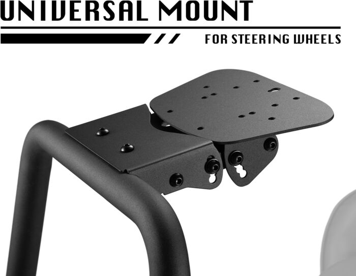 Piranha Cockpit R.S kappakstursstóll- Svartur