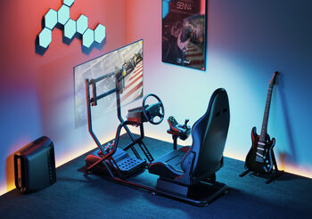 Piranha Cockpit R.S kappakstursstóll- Svartur