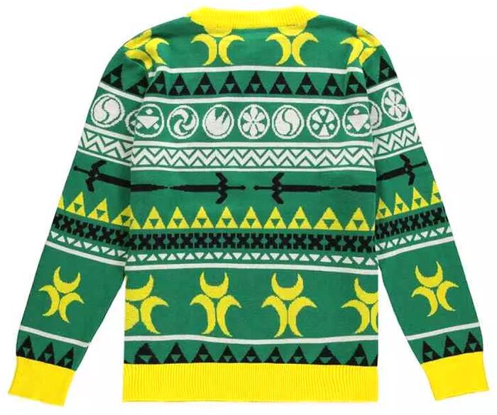 Nintendo Zelda Hyrule jólapeysa - Small