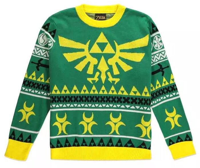 Nintendo Zelda Hyrule jólapeysa - Small