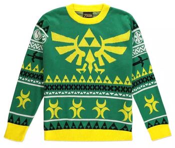 Nintendo Zelda Hyrule jólapeysa - Small