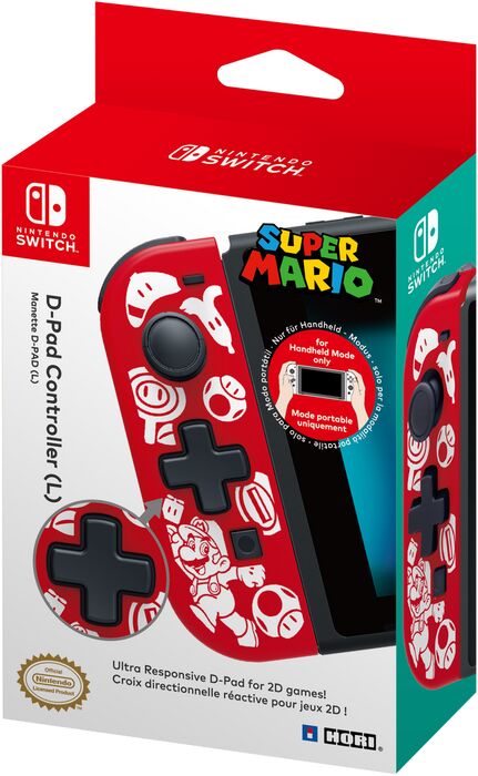 Super Mario D-pad Joy-con frá Hori fyrir Nintendo Switch. 