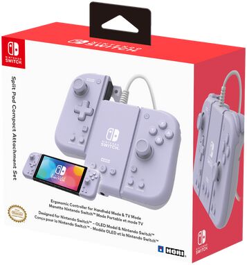Product image not available for Hori Split Pad Compact sett - Ljósfjólublátt