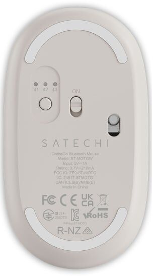 Satechi OnTheGo þráðlaus mús - Sandlituð