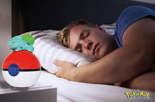 Pokémon vekjaraklukka m. ljósi - Bulbasaur