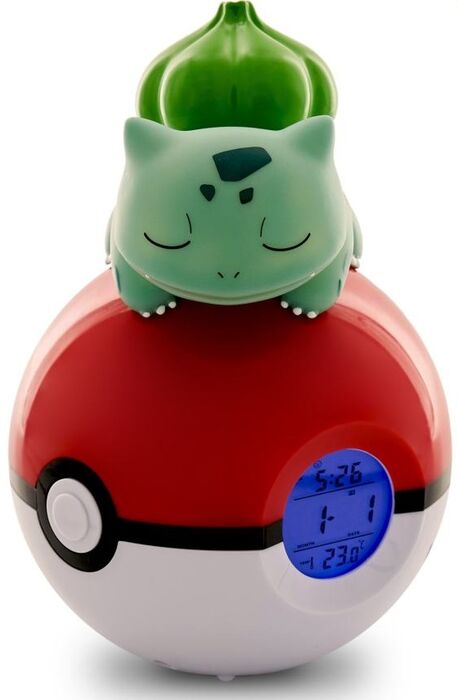 Pokémon vekjaraklukka m. ljósi - Bulbasaur