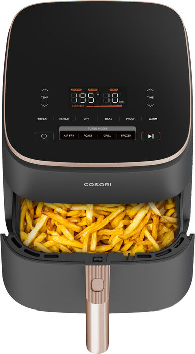 Cosori Turbo Blaze loftsteikingarpottur - Svartur