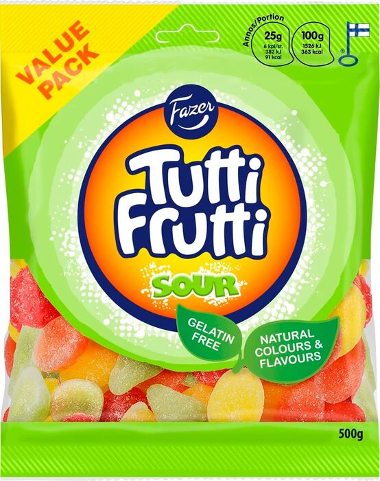 Tutti Frutti Sour 500g
