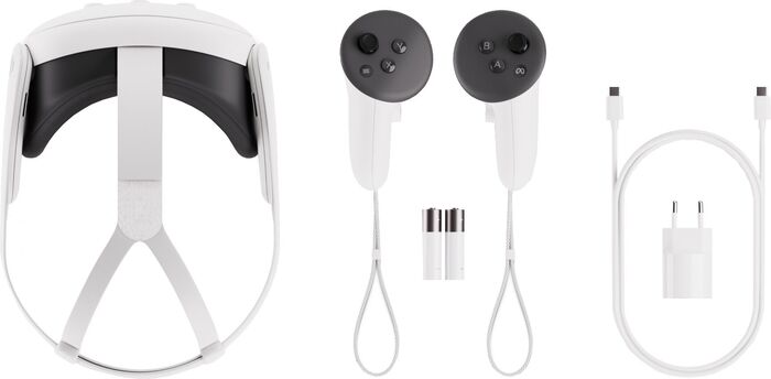 Meta Quest 3 VR gleraugu - 128 GB 