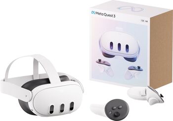 Meta Quest 3 VR gleraugu - 128 GB 