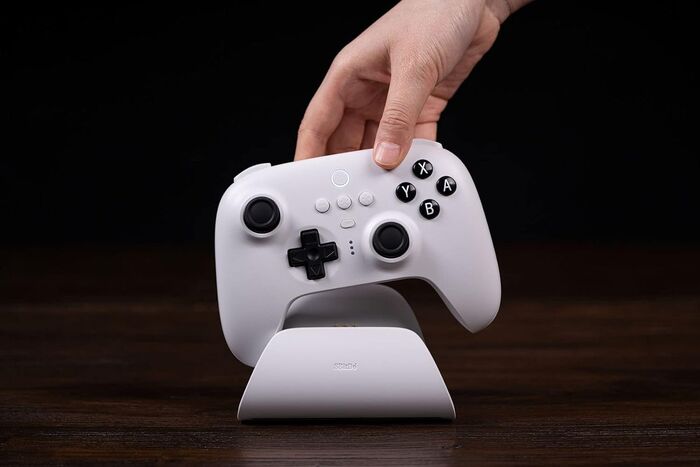 8BitDo Ultimate stýripinni - Hvítur