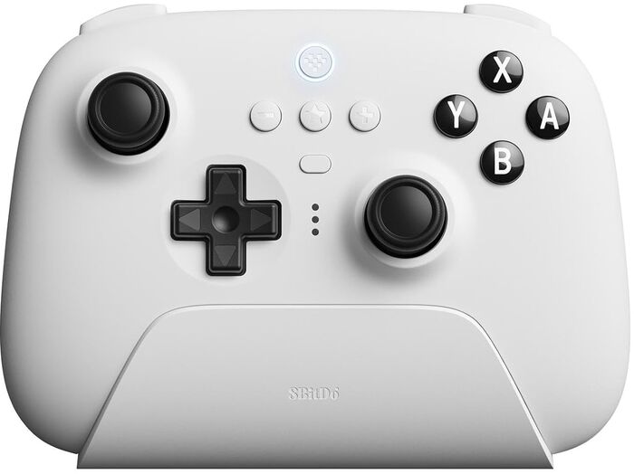 8BitDo Ultimate stýripinni - Hvítur