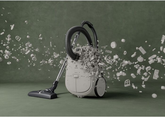 Electrolux Clean 600 ryksuga - Hvít