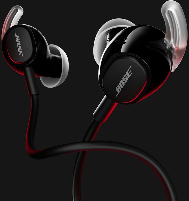 Bose Noise Cancelling Wired Earbuds heyrnartól - Svört