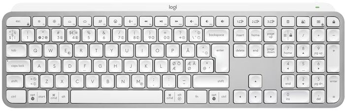Logitech MX Keys S þráðlaust lyklaborð - Ljósgrátt 