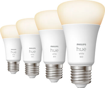 Philips Hue 9W A60 E27 perur - 4 stk