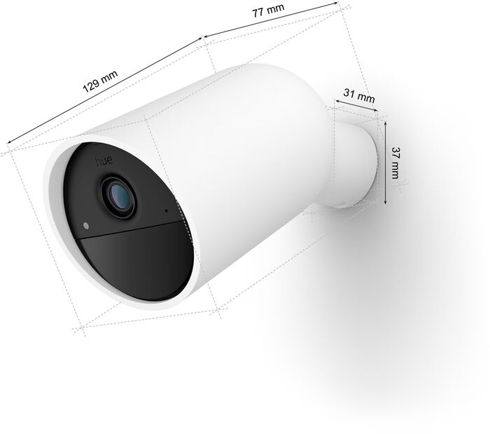 Philips Hue öryggismyndavél - Með rafhlöðu