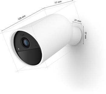 Philips Hue öryggismyndavél - Með rafhlöðu