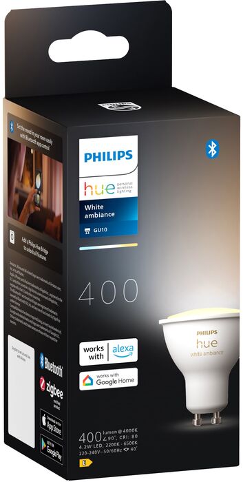 Philips Hue White Ambiance snjallpera GU10