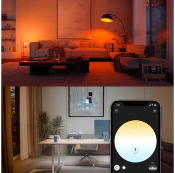 Philips Hue E27 A60 lita snjallpera - 2 stk