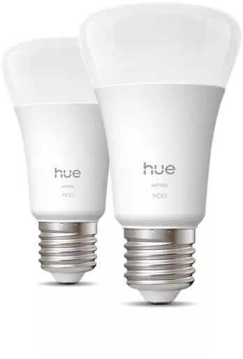 Philips Hue E27 White snjallpera - 2 stk