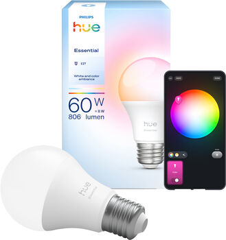Philips Hue E27 White & Color Ambiance snjallpera