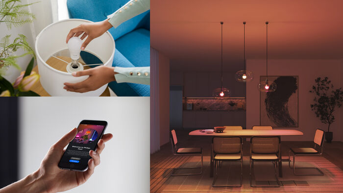 Philips Hue E27 White & Color Ambiance snjallpera