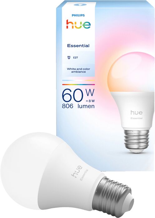 Philips Hue E27 White & Color Ambiance snjallpera