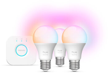 Philips Hue Essentials LED perur 8W E27 - 3 stk