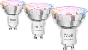 Philips Hue White and Color Ambiance LED GU10 snjallperur - 3 stk