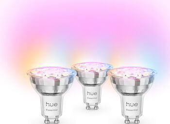 Philips Hue White and Color Ambiance LED GU10 snjallperur - 3 stk