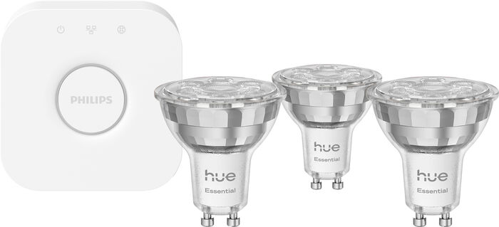 Philips Hue Essential LED perur 3W GU10 - 3 stk