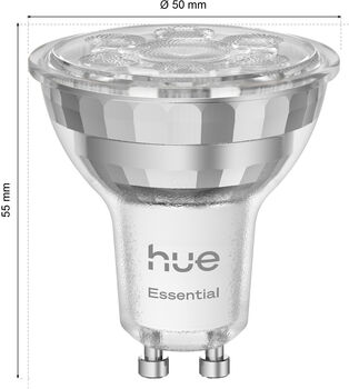 Philips Hue Essential LED perur 3W GU10 - 3 stk