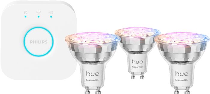 Philips Hue Essential LED perur 3W GU10 - 3 stk