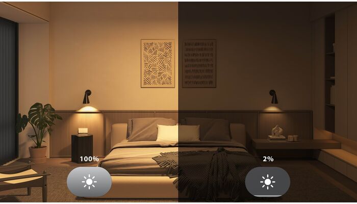 Philips Hue Essential White og Color Ambiance GU10 sett (3 perur + Hue tengistöð + Dimmir)