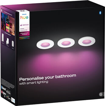Philips Hue Xamento innfelldar perur - 3 stk