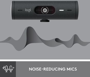 Logitech Brio 500 vefmyndavél - Svört 